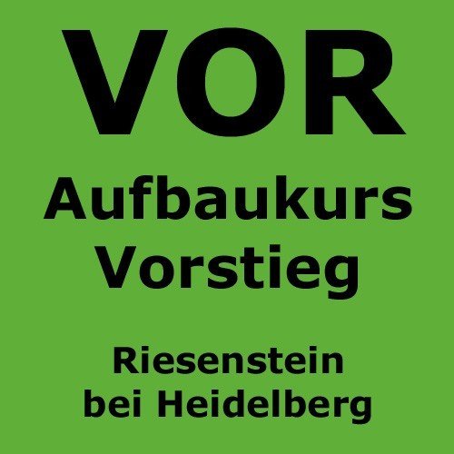 Anzahlung für Aufbaukurs Vorstieg VOR 258 am 25.06.2022 in Heidelberg am Riesenstein