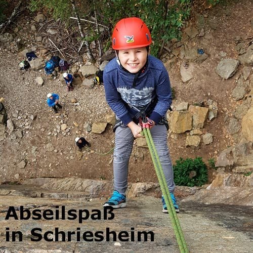 Anzahlung erweiterter Anfänger-Kletterkurs ANF 176b beginnend am 27.04.2024 in Schriesheim